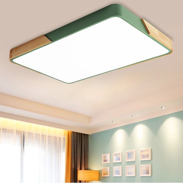 Plafonnier nordique Macaron LED plafonnier encastré pour balcon couloir