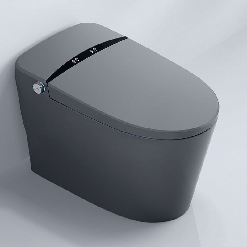 Modern Heated Seat Toilet ABS Floor Mounted Flush Toilet with Seat