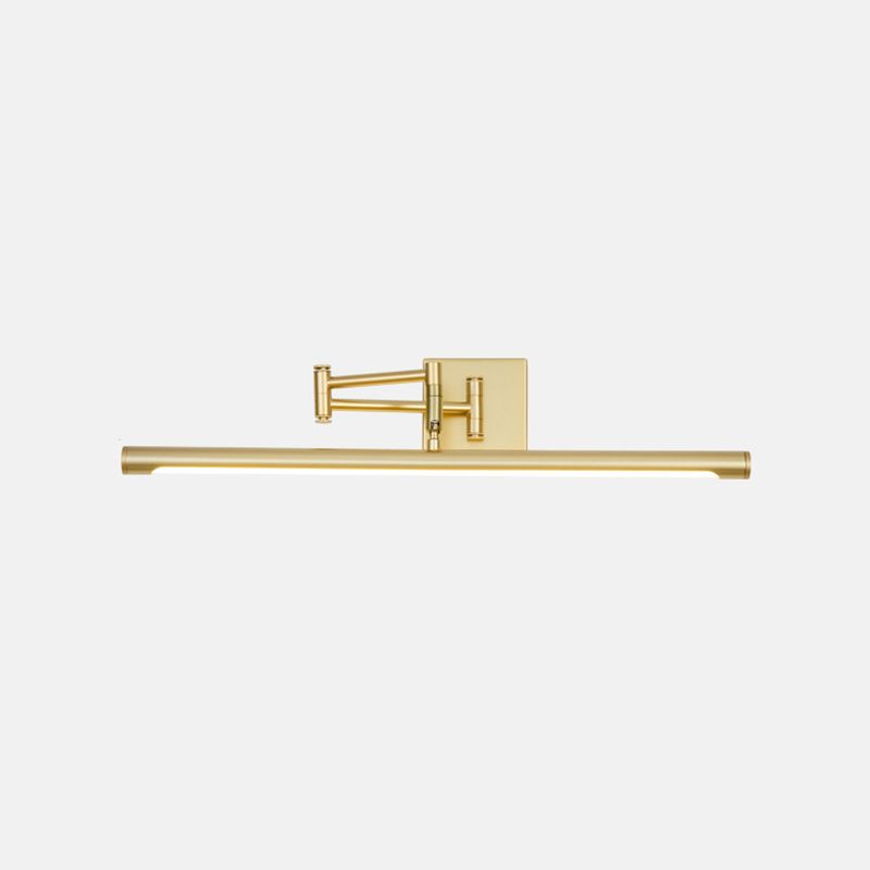Modern Style Linear Vanity Lighting Fixtures Metal 1 Light Vanity Mirror Lights