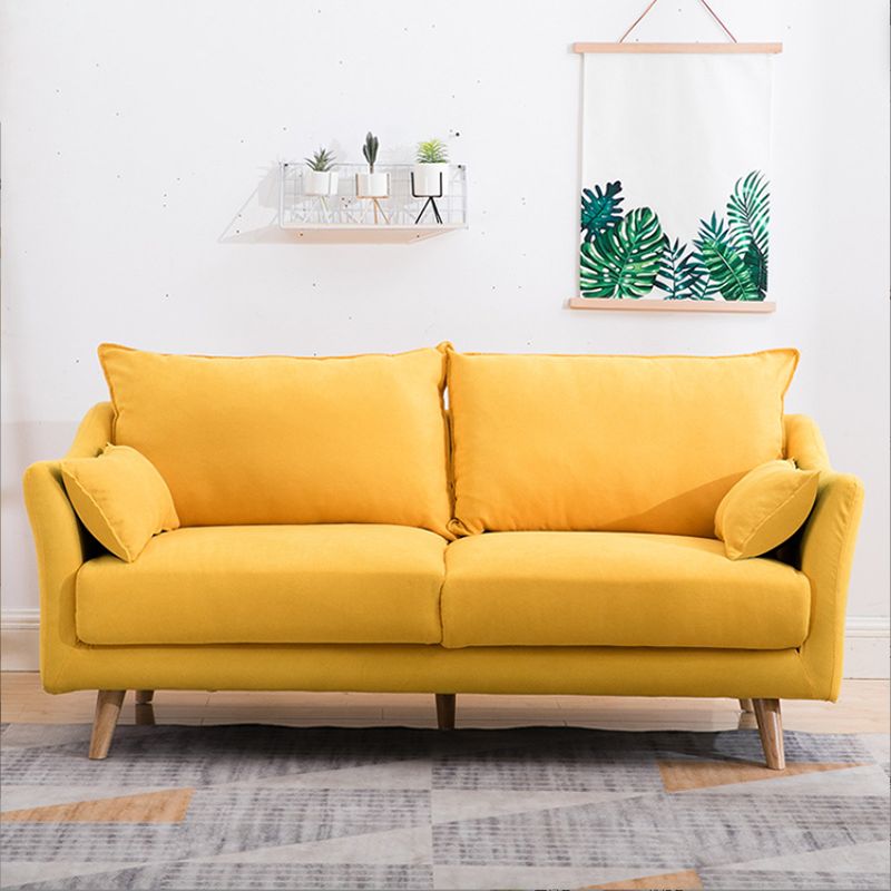 Modern Sofa with 2 Pillows Living Room Charles Of London Seating
