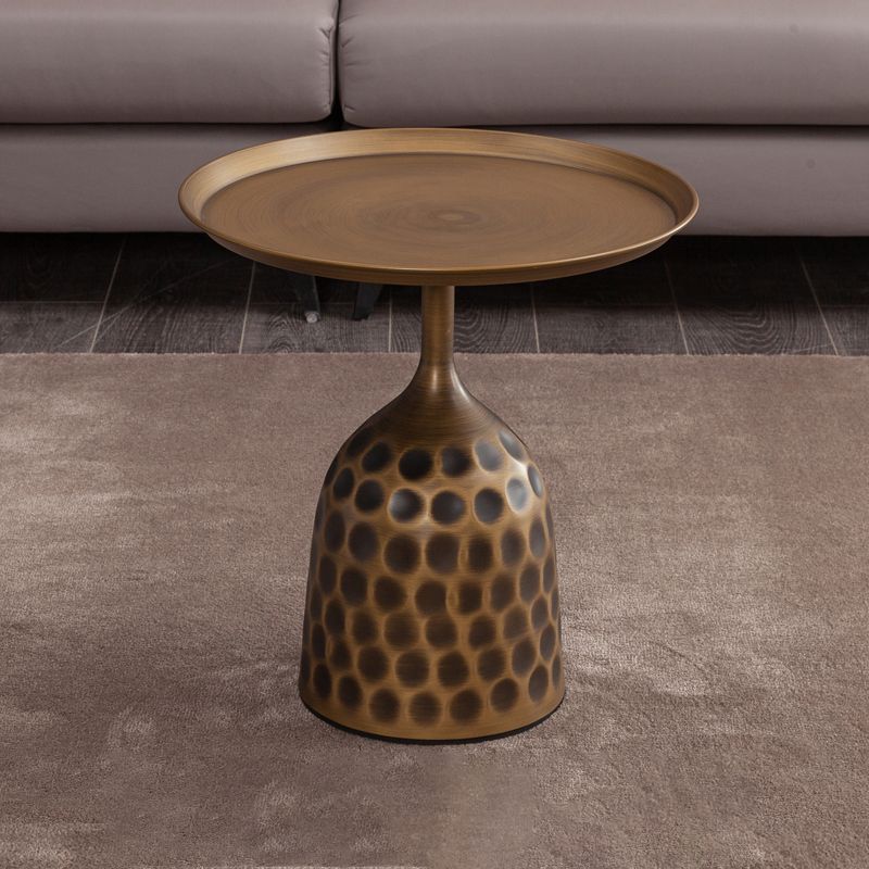 Pedestal Coffee Table Contemporary Solid Wood Coffee Cocktail Table