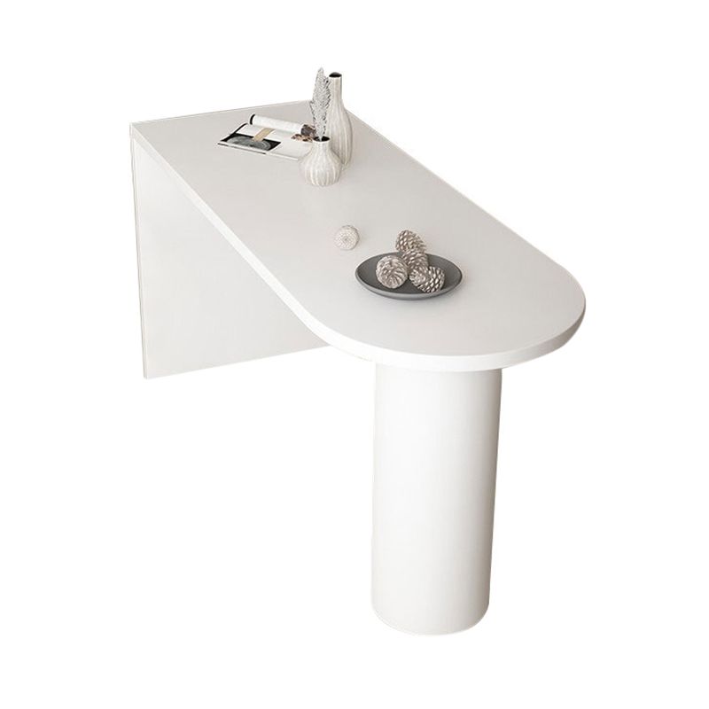 Contemporary Pub Table Solid Wood Specialty Bar Table for Small Places