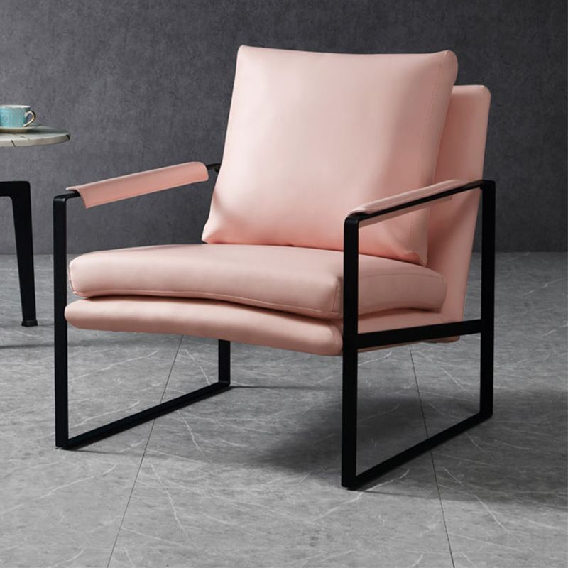 Faux Leather Chair 27.5" L x27.9" W x29.5" H Arms Included Chair