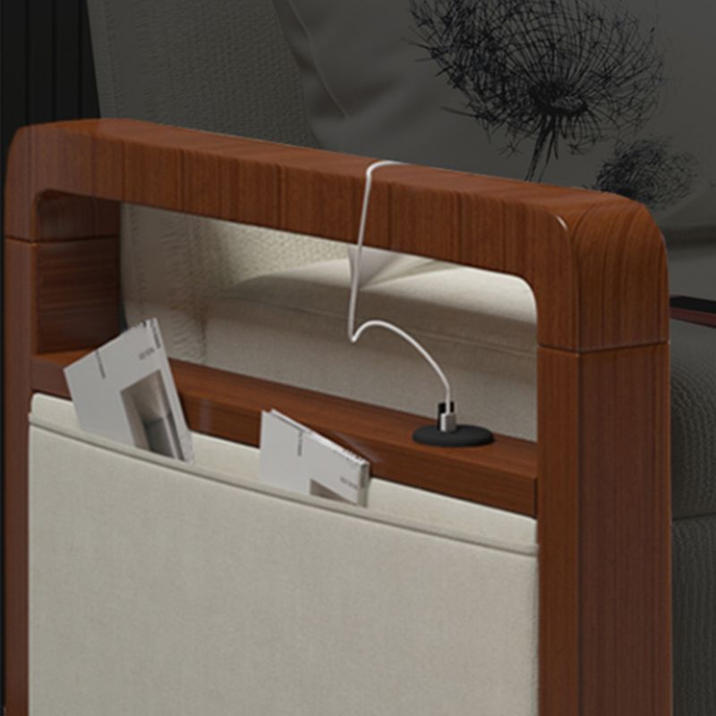 White Futon Sleeper Sofa Bed Contemporary Style with Arms Convertible Sofas