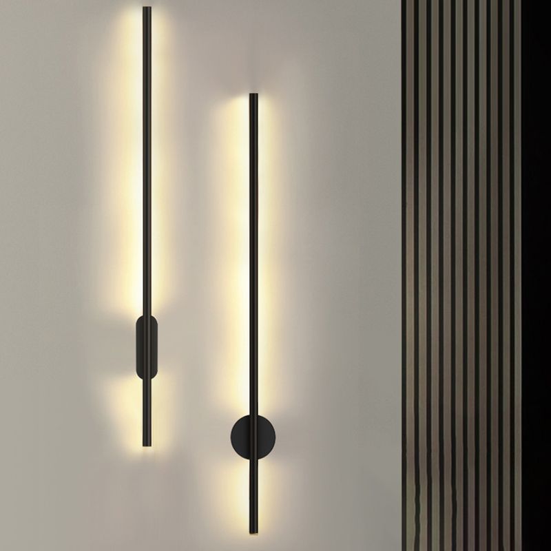 Metal Linear Wall Sconce Lighting Simple LED Wall Mounted Lighting