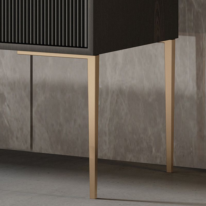 Classic Glam Combo Dresser Oak Storage Chest Dresser for Bedroom