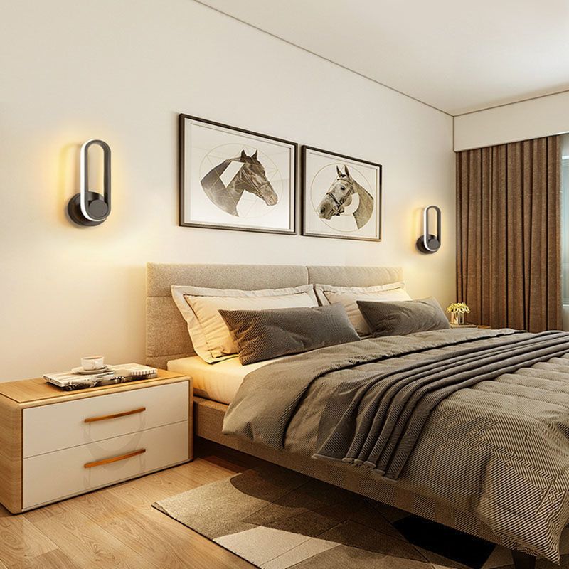 Einstellbare 1-Licht-geometrische Wandleuchter moderner Metallwandmontageleuchte