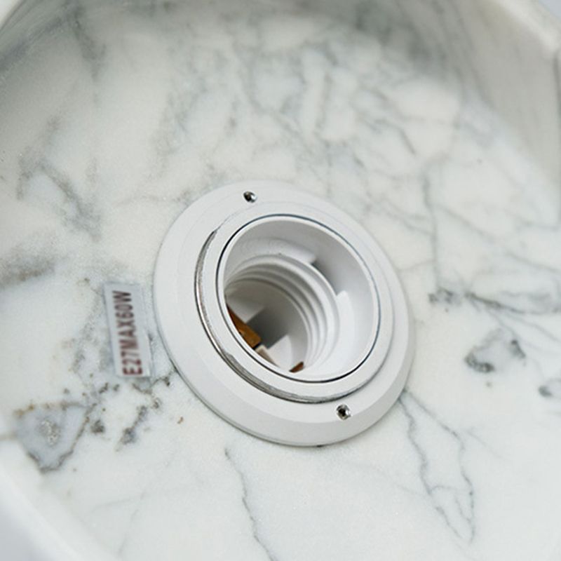 Nordischer Stil weißer Marmor hängend hängend