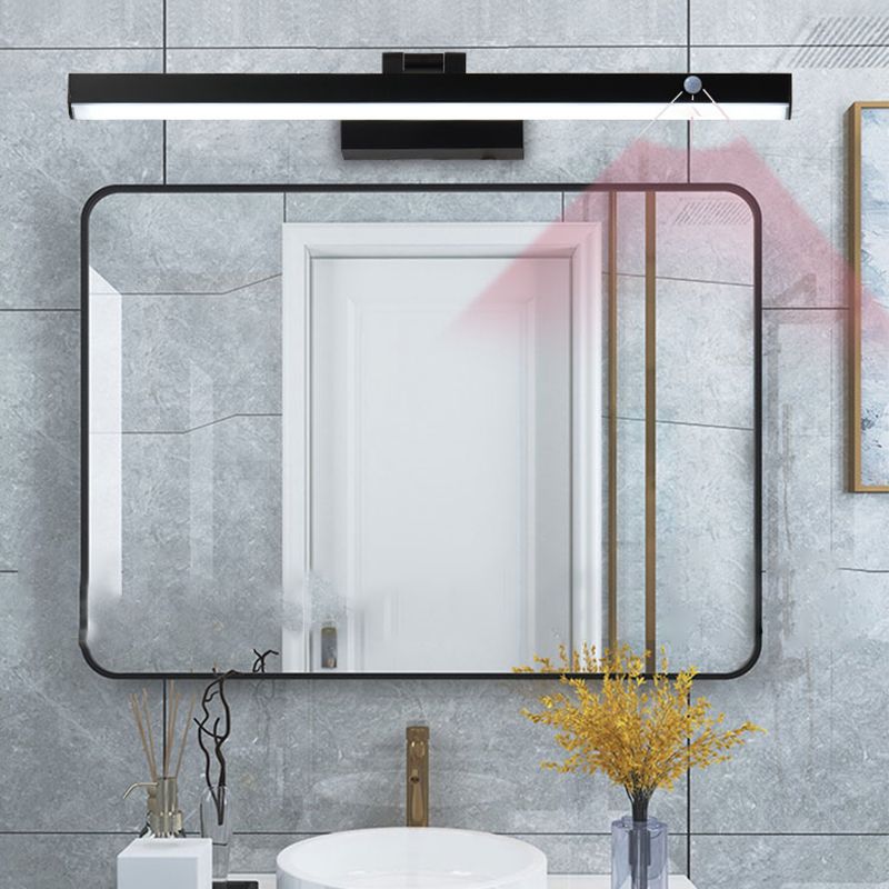 Obelle linéaire Murme Murce Modern 1 éclairage mural miroir mural