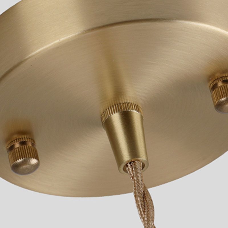 One Head Modern Clear Glass Pendant Light Bedroom Living Room Dining Room Pendant