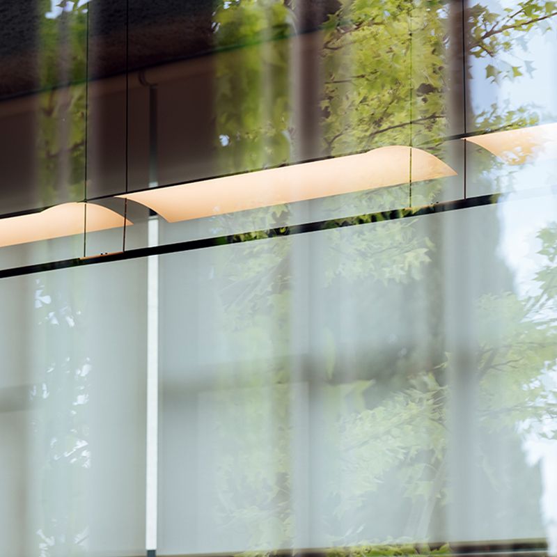 Restruction de lampes suspendues de l'île moderne Restaurant des luminaires suspendus avec de l'ombre en métal