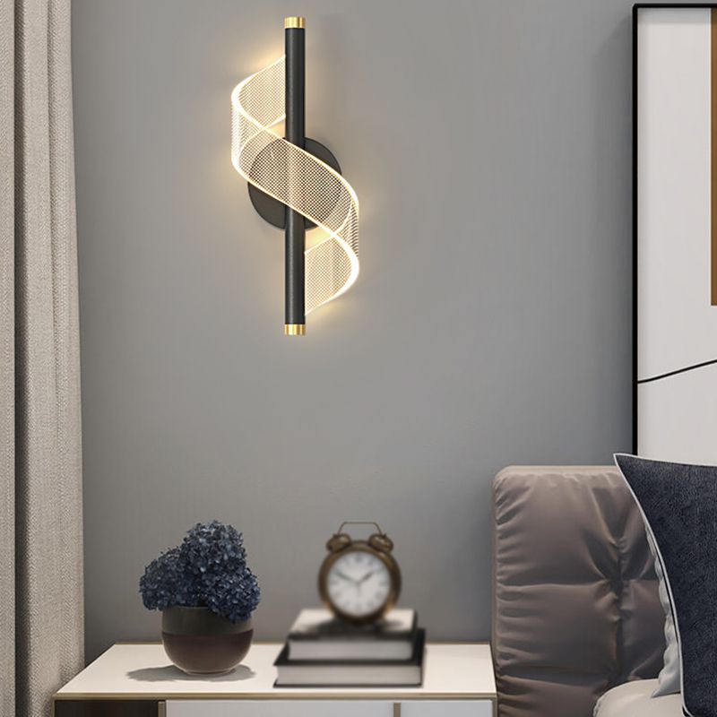 Modern Style Wall Lamp LED Wall Mount Lamp with Acrylic Shade for Bedroom