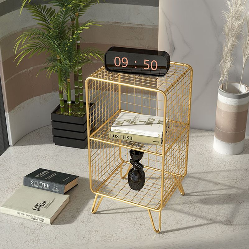 Urban Shelf Bookcase Closed Back Vertical Metal Bookshelf for Living Room