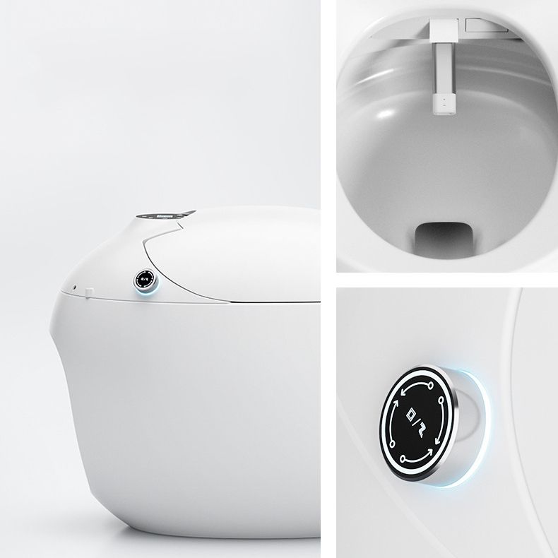 Modern 1-Piece Bidet Toilet Floor Mounted Toilet Bowl for Bathroom