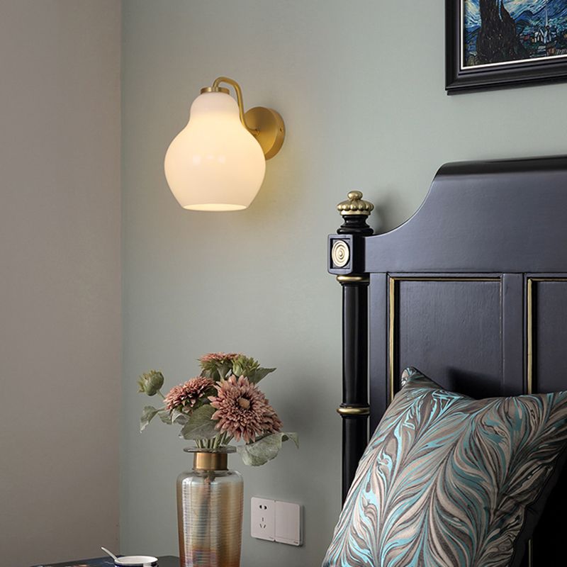 Glass Geometric Wall Sconce Lights Modern Style Multi Lights Wall Mounted Lamps