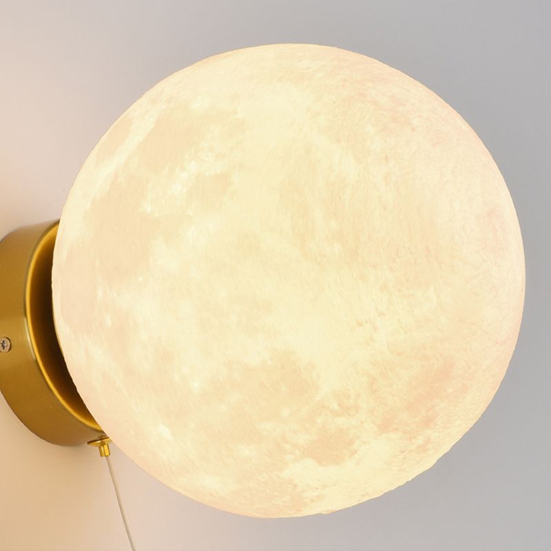 Contemporary Globe Sconce Lights Glass 1 Light Wall Lighting Fixtures