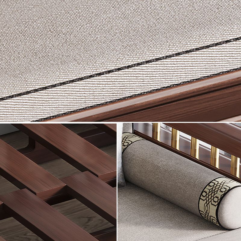 Glam Foldable Sleeper Sofa Latex and Foam Convertible Sofas with Storage