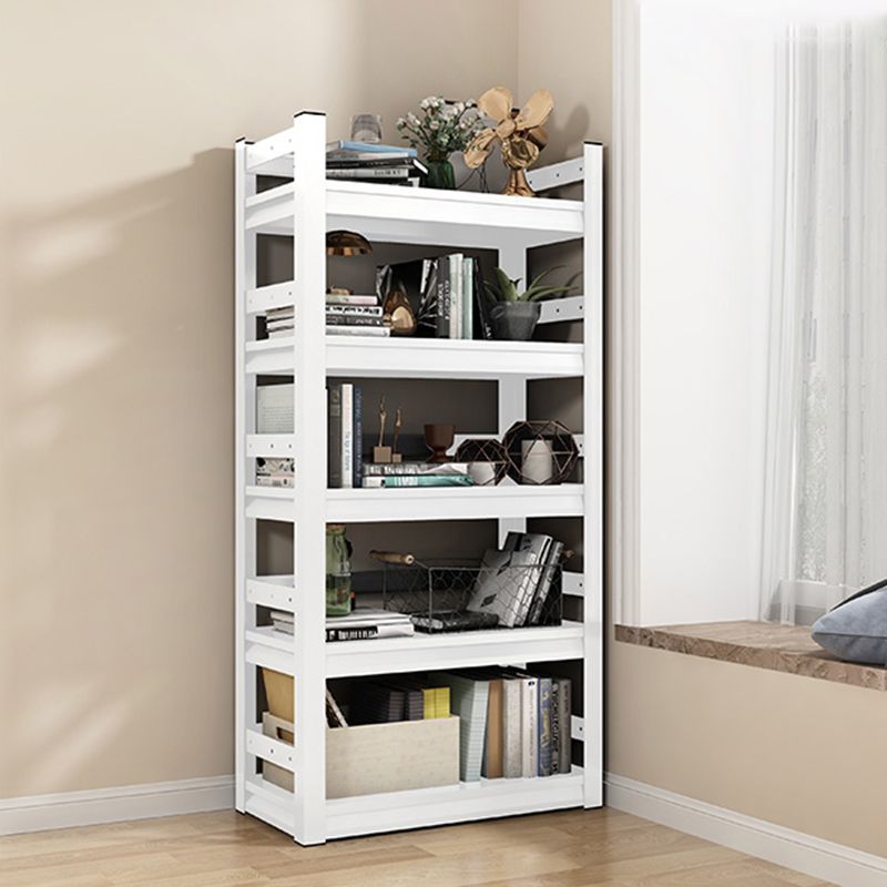 Open Standard Bookshelf Modern Steel Home Study Living Room Bookcase