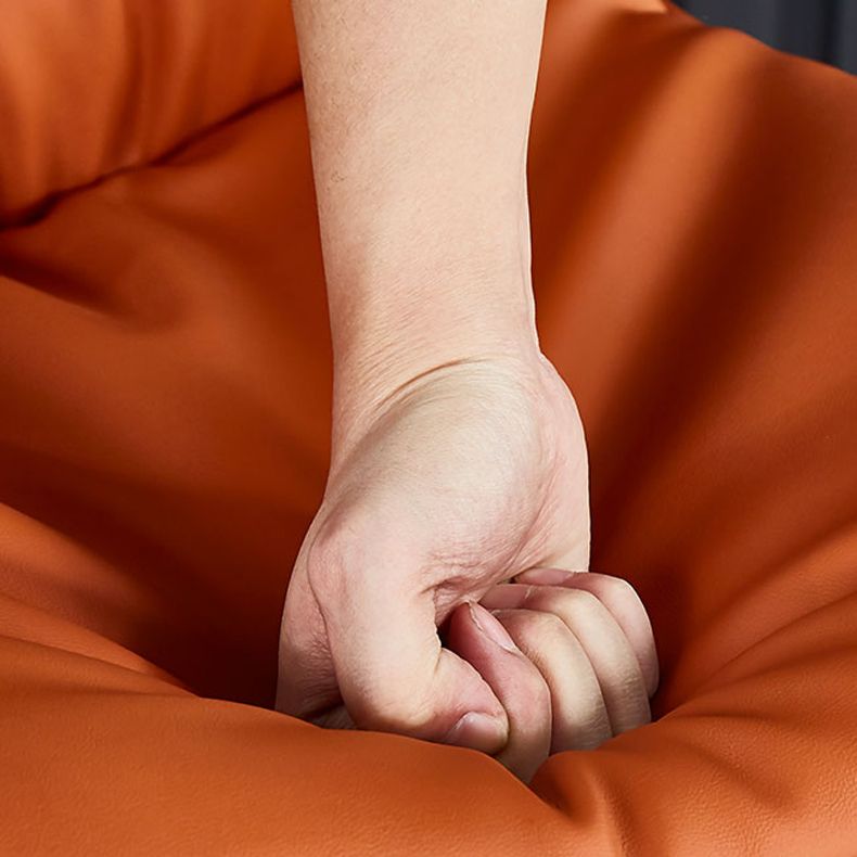 Contemporary Style Dining Chair Armless Side Chair with Metal Legs