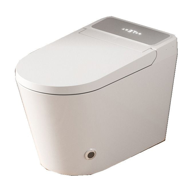Contemporary Siphon Jet Ceramic Toilet Bowl One Piece Urine Toilet with Seat