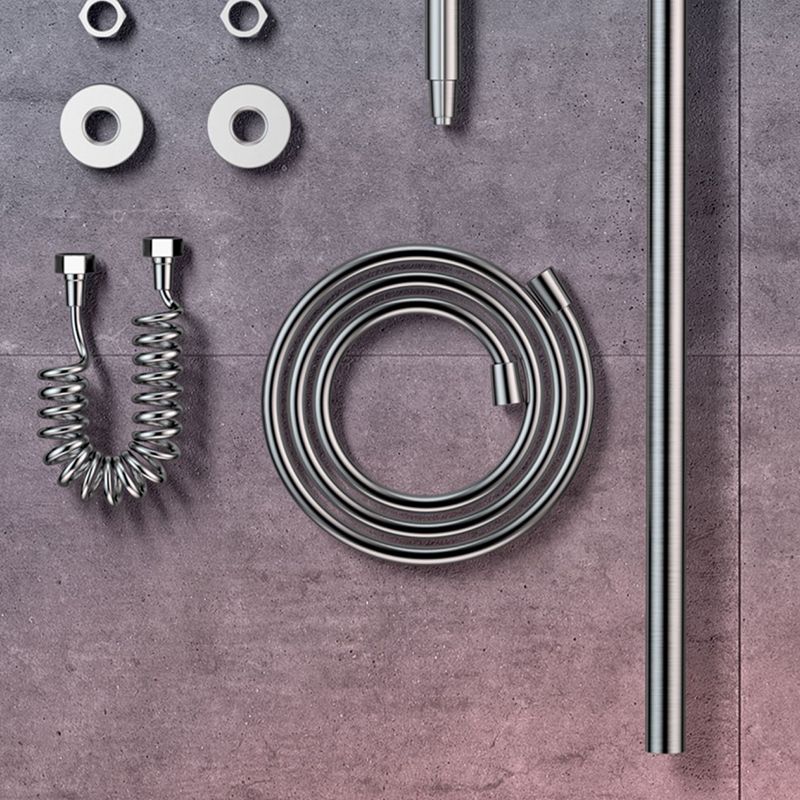 Ellipse Shower Set Intelligent Digital Display Thermostatic Shower Diamond Button