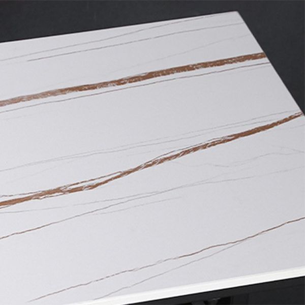 Evento de reposapiés rectángulo moderno y mesa de cóctel Mesa de bar de patio de pizarra negra