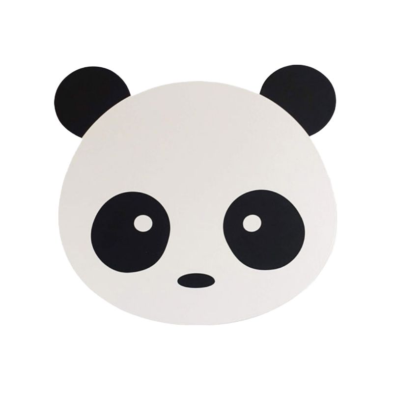 Nordic Style Iron Wall Light Panda Shape Wall Lamp for Children's Room