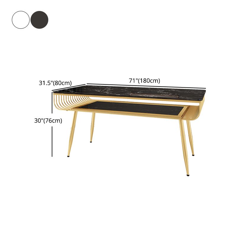 Modern 1/2/5/7 Pieces Dining Set Marble Dining Furniture Set /Separate Items