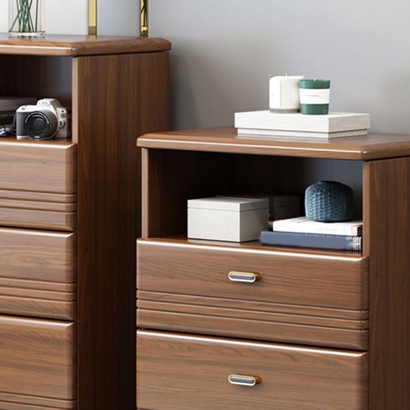 Traditional Dresser Solid Wood Storage Chest Dresser with 3/4/5 Drawers