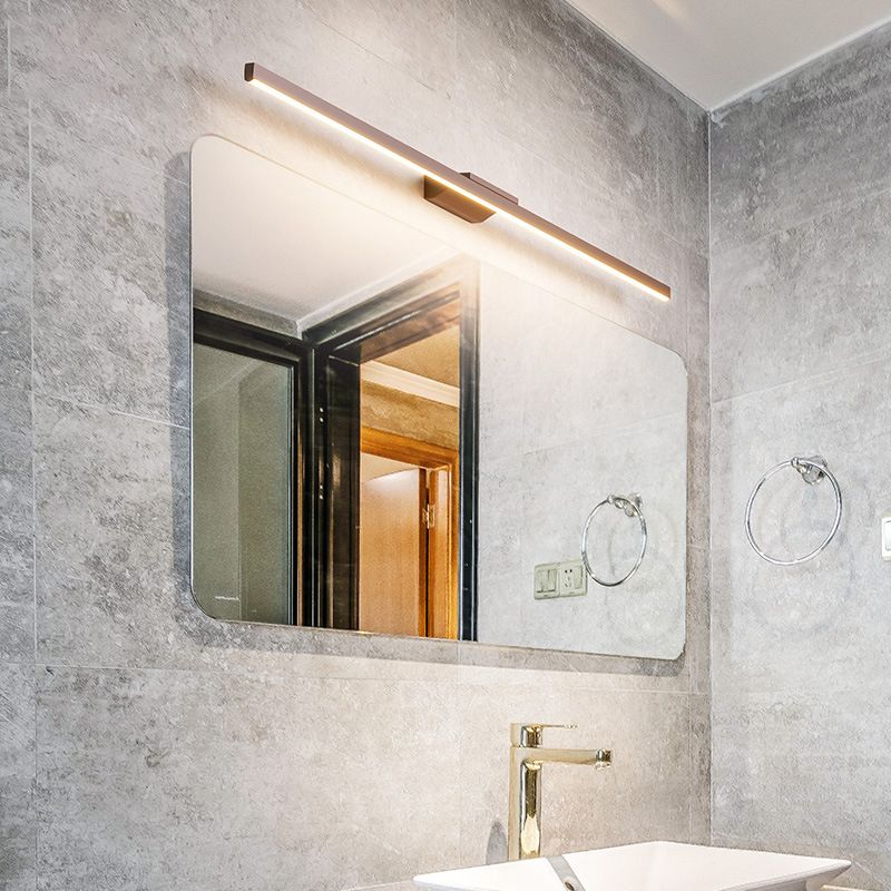 Household Vanity Light Contemporary Simple Linear Mirror Lighting Fixtures for Bathroom