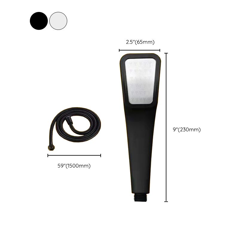 Plastic Wall-mounted Shower Head Modern Bathroom Handheld Shower Head