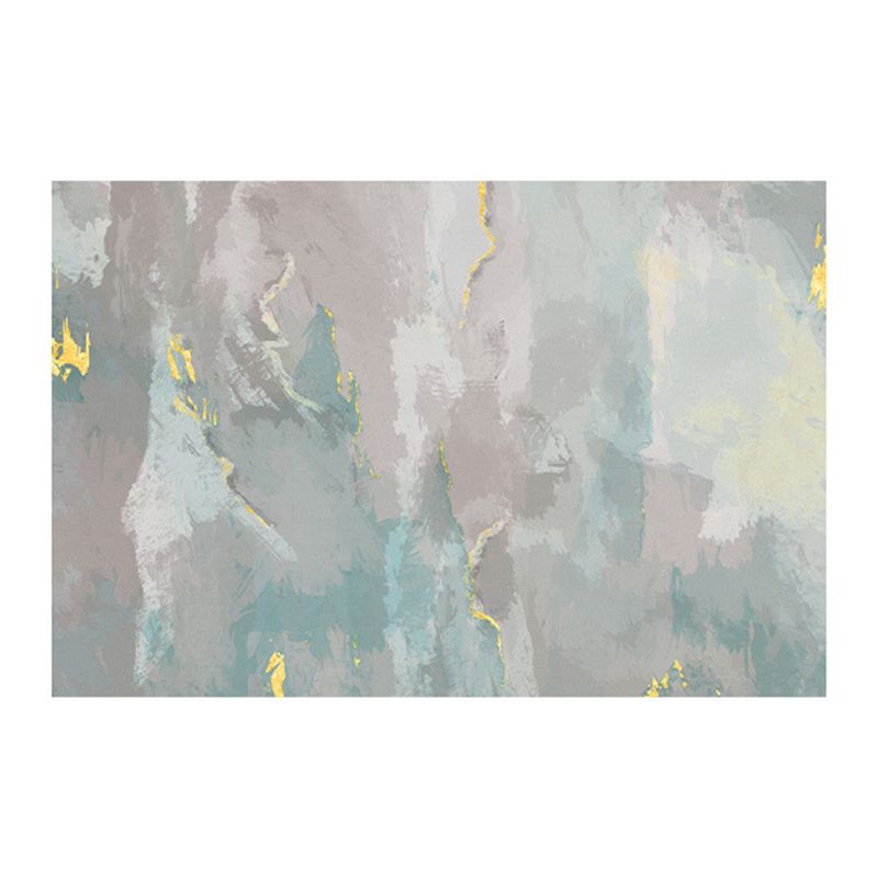 Leisure Area Rug Fancy Abstract Print Rug Washable Stain Resistant Carpet for Home Decor