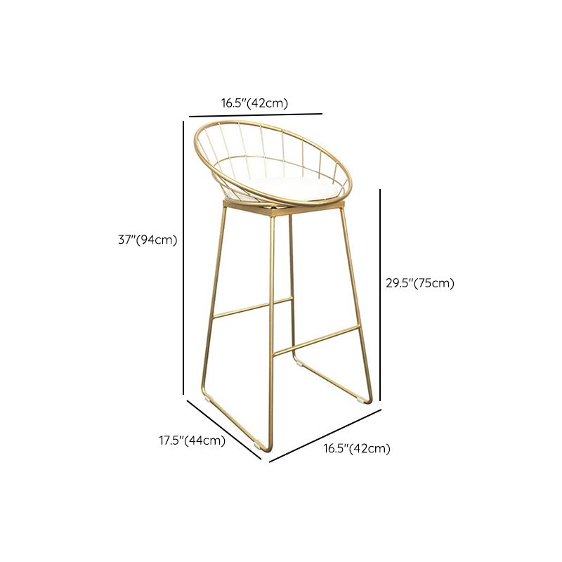 Contemporary Round Pub Table Set with Metal Stools 1/3/5 Pieces Pine Wood Top Bar Set