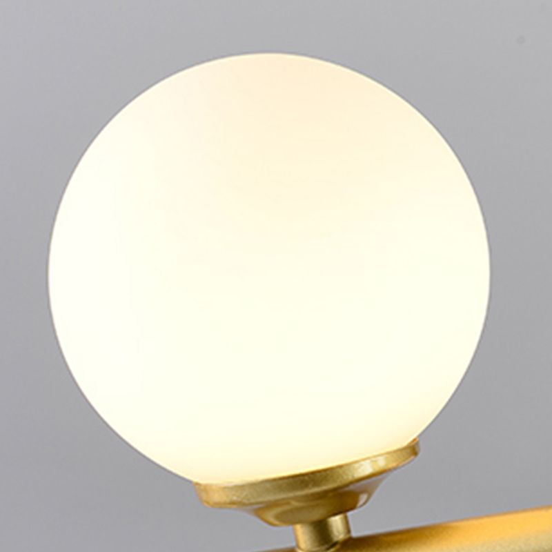 Comedor de la isla moderna nórdica Sombra de vidrio de lámpara colgante