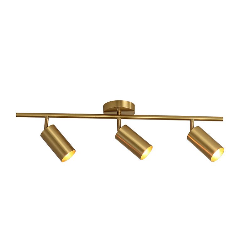 Contemporary Metal Ceiling Light Simple Flush Mount Light Fixture for Bedroom