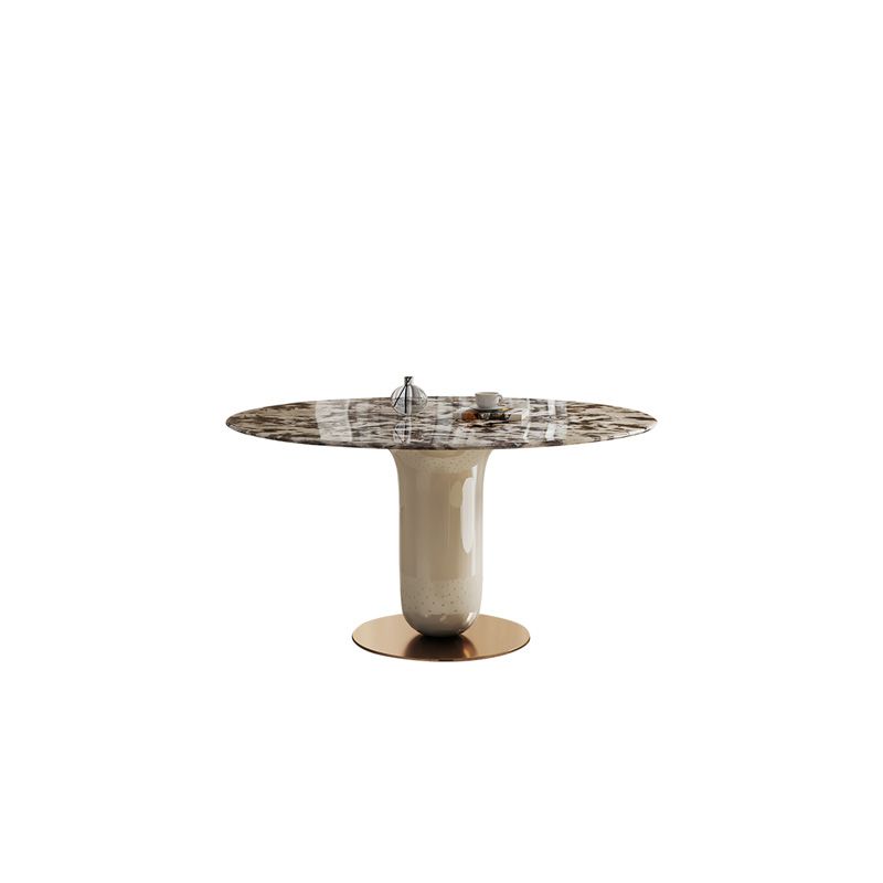 Pedestal Dining Table Round Dining Table for Kitchen Dining Room