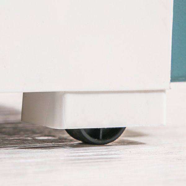 5-drawer Storage Cabinet with Legs Modern Non-Hanging Armoire