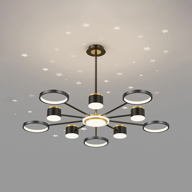 Geometrische ophanging hanglampen moderne verlichting kroonluchters metaal kroonluchter