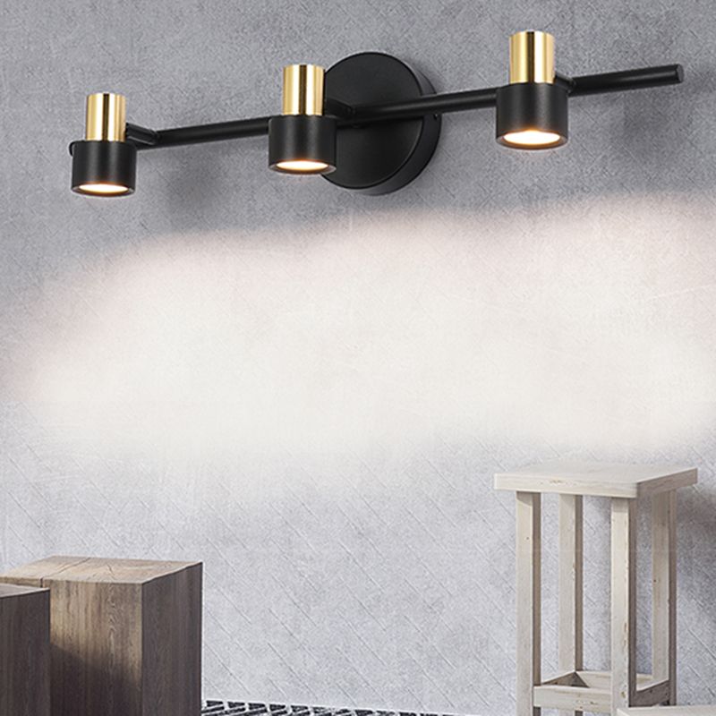 Modern Style Aluminum Wall Mount Lamp Bedroom Bedroom Wall Lighting Fixture with 1 Spotlight