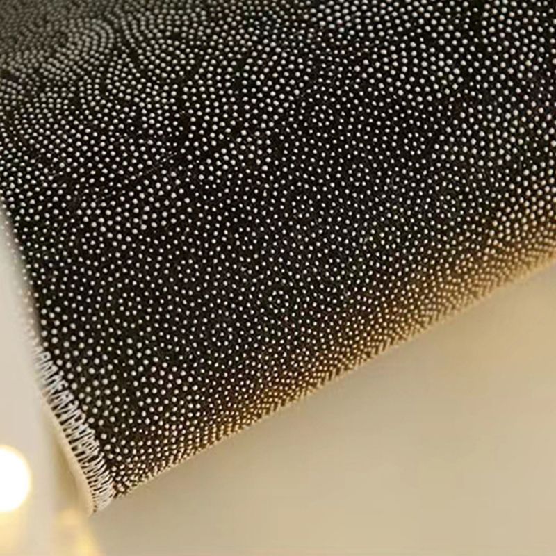 Green Modern Rug Polyester Color Piece Area Rug Stain Resistant Rug for Sitting Room