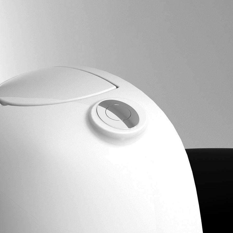 Modern Siphon Jet One Piece Toilet Bowl Heated Seat Urine Toilet with Toilet Seat