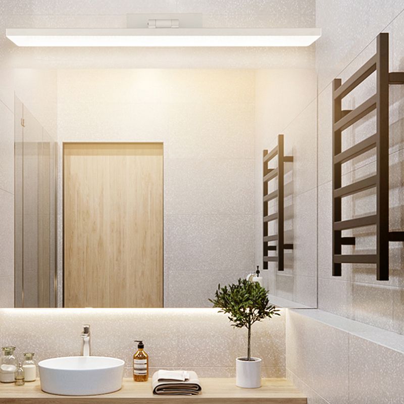 MODERNA SEMPLICE SEMPRE SPECCHIO LIGHT LAMPARE LAMPAGGIO LED METALE NORME PER BAGNI