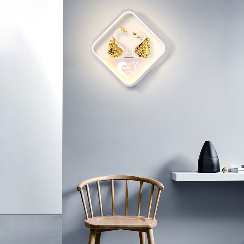 Livrage du salon Murminalisme moderne minimalisme LED MONT ÉCLAINEMENT (sans décoration)