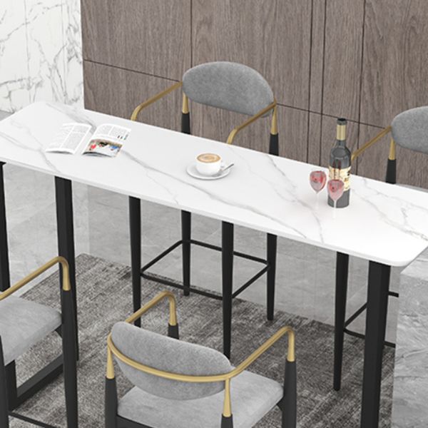 Industrial Bar Table and Stools 1/2/3/5 Pieces Table and Stool Set