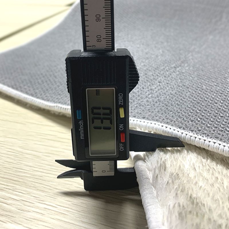 Black Modern Rug Polyester Color Lump Rug Non-Slip Backing Rug for Drawing Room