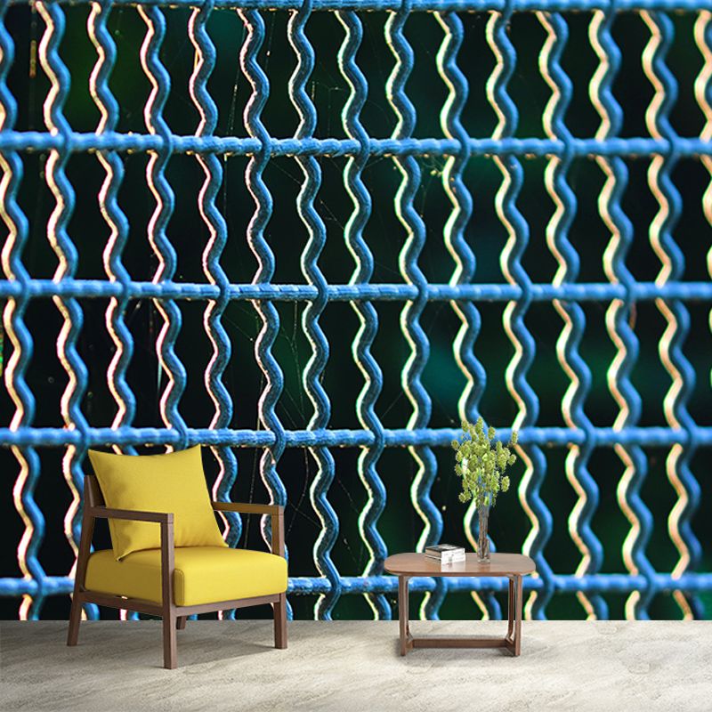 Garage Wall Mural Industrial Metal Decorative Eco-friendly Wall Covering