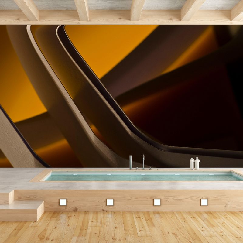 Environment Friendly Decorative Murals 3D Illusion Living Room Wall Murals Wallpaper