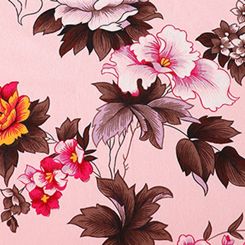 Sheet Sets Cotton Floral Printed Super Soft Breathable Wrinkle Resistant Bed Sheet Set