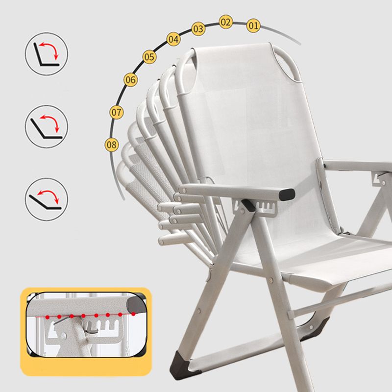 Contemporary Style Recliner Removable Cushions Foldable Seat