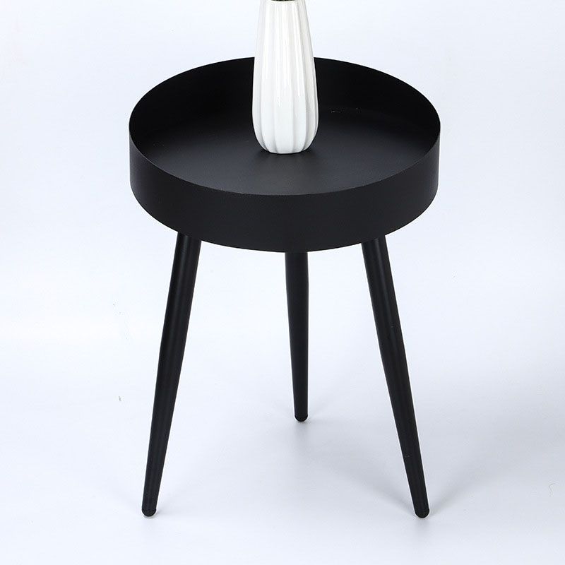 Mid-century Style Side End Table 3 Legs Round Sofa Side Accent Table